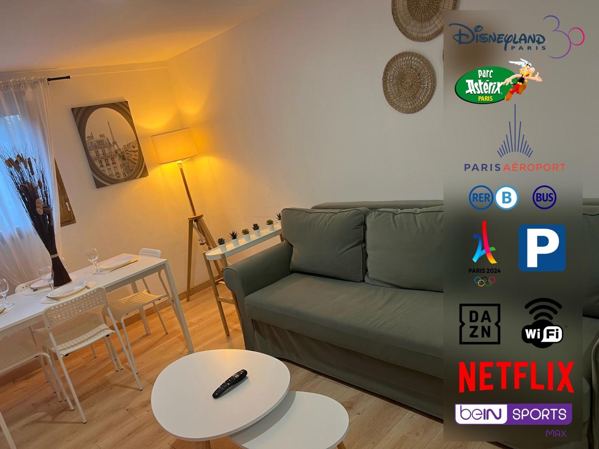 Appartement Pres De Paris, Disney & Cdg Tremblay-en-France Exterior foto